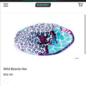 Shreddy Wild Boonie Hat - never worn
